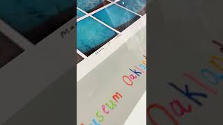 ‘Ian Swimming, 1982’, by Bradford born David Hockney