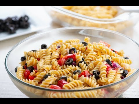 Ensalada de Pasta Fria - Chef Oscar Maldonado - YouTube