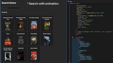 react-magic-motion: Search Demo