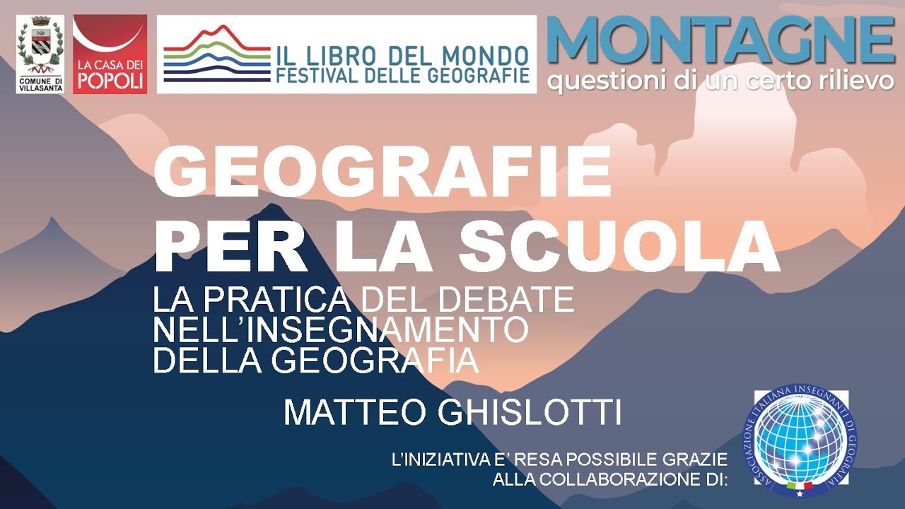 Geografie per la scuola – Una montagna di competenze