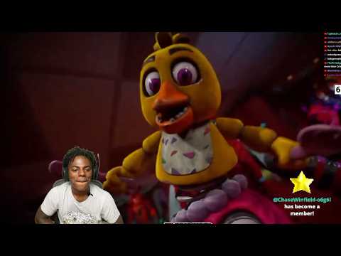 iShowSpeed Reacts To Fortnite x Five Nights At Freddy’s Official Trailer 😂 (CHICA)