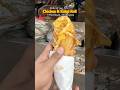 Chicken &amp; Kaleji Rolls @ ₹25/- #food #foodie #streetfood #rolls #chickenroll #affordable #lucknow