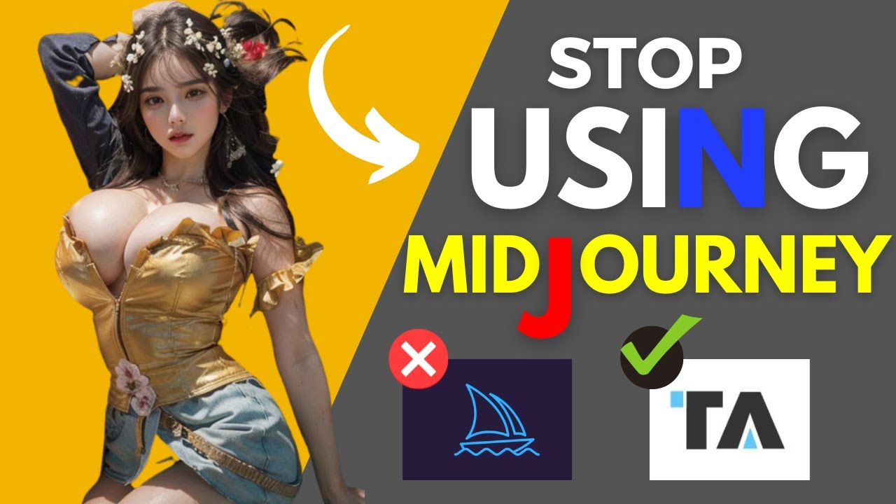 STOP Using Midjourney try This FREE AI Can Make You $5,384/month Instead! Alternative Midjourney AI
