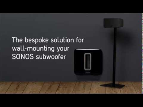 wall mount your SONOS SUB subwoofer 
