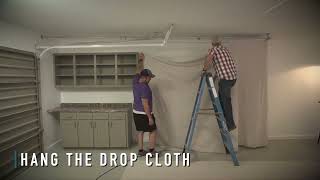 How to Install a Garage Curtain
