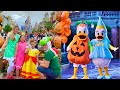 Mickeys not so scary halloween party at disney world  characters parades and fireworks