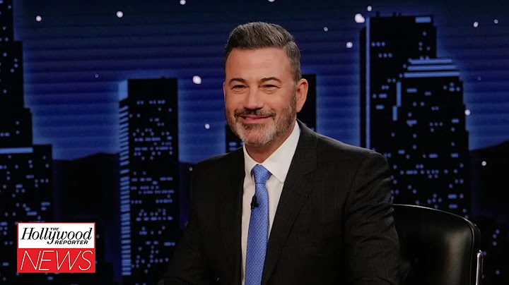 Jimmy Kimmel Gets Emotional Reacting to L.A. Wildfires | THR News