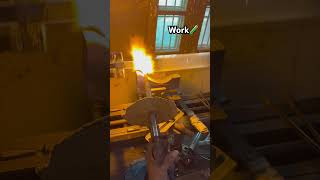 Velumetric flask blowing🔥 manufacturing process by borosilicate tube (official short) #laboratory