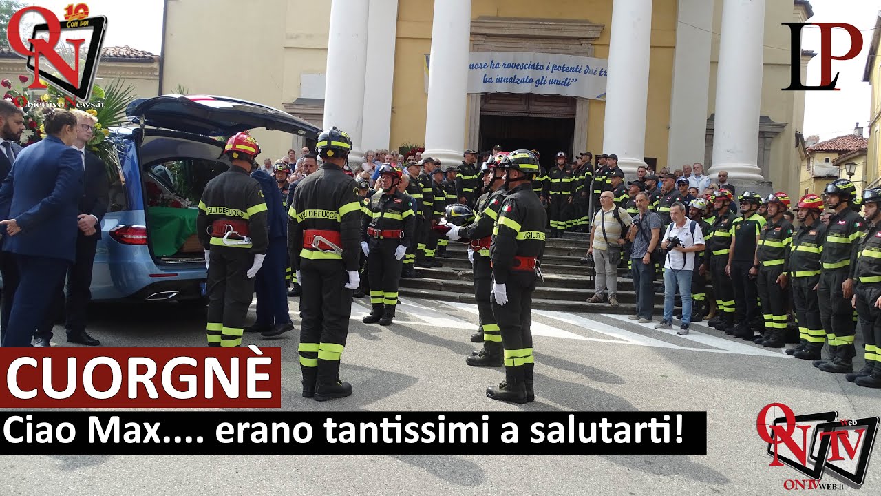 CUORGNÈ - Ciao Max.... erano tantissimi a salutarti!