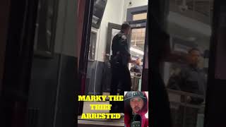 Frauditor Marky the Thief Arrested at 62nd Precinct! #shorts #police