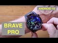 ROGBID BRAVE PRO Android 10 Dual Cams 4GB/64GB 5ATM Watproof 4G Smartwatch: Unbox & 1st Look