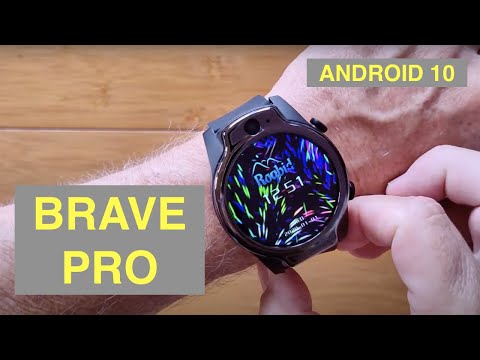 ROGBID BRAVE PRO Android 10 Dual Cams 4GB/64GB 5ATM Watproof 4G Smartwatch: Unbox & 1st Look