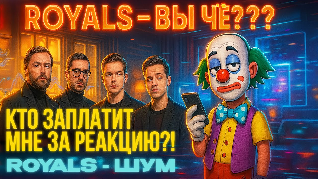 Клоун из Meat Hummer в ШОКЕ от ROYALS – «ШУМ»! Это разнос или восторг? 🎭💥ШЛЯПА, КОТОРУЮ УДАЛЯТ!