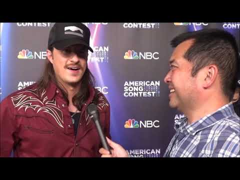 John Morgan Red Carpet Interview for American Song Contest 2022 Qualifiers