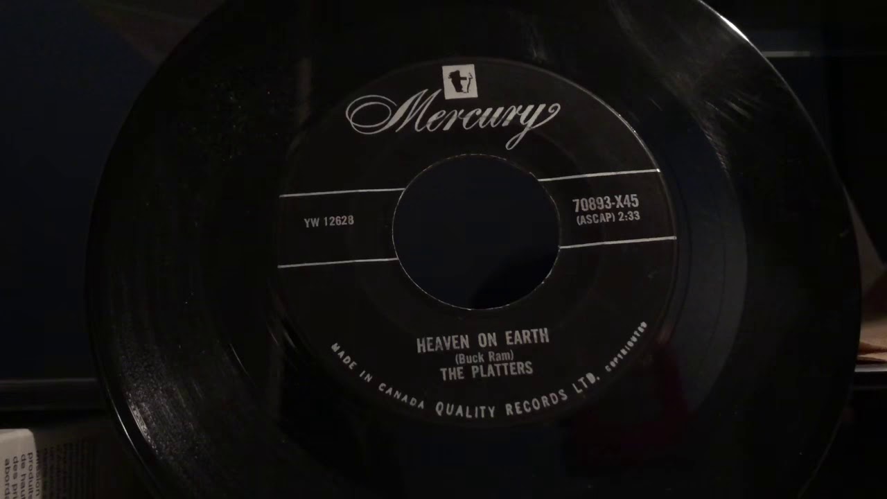 THE PLATTERS HEAVEN ON EARTH (1956) YouTube
