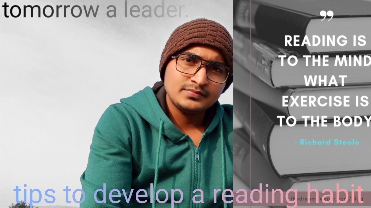 Tips to develop a book reading habit/ To become a reader - YouTube