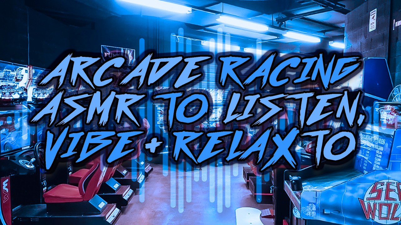 1 HOUR Retro Arcade Ambience Driving ASMR Sounds Chill Vibes, Studying ...