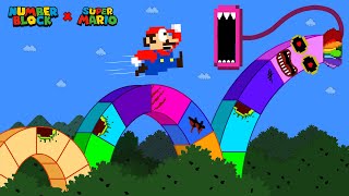 NEW Update: Mario Vs Numberblocks SNAKE Zombie Calamity Maze | Game Animation screenshot 4