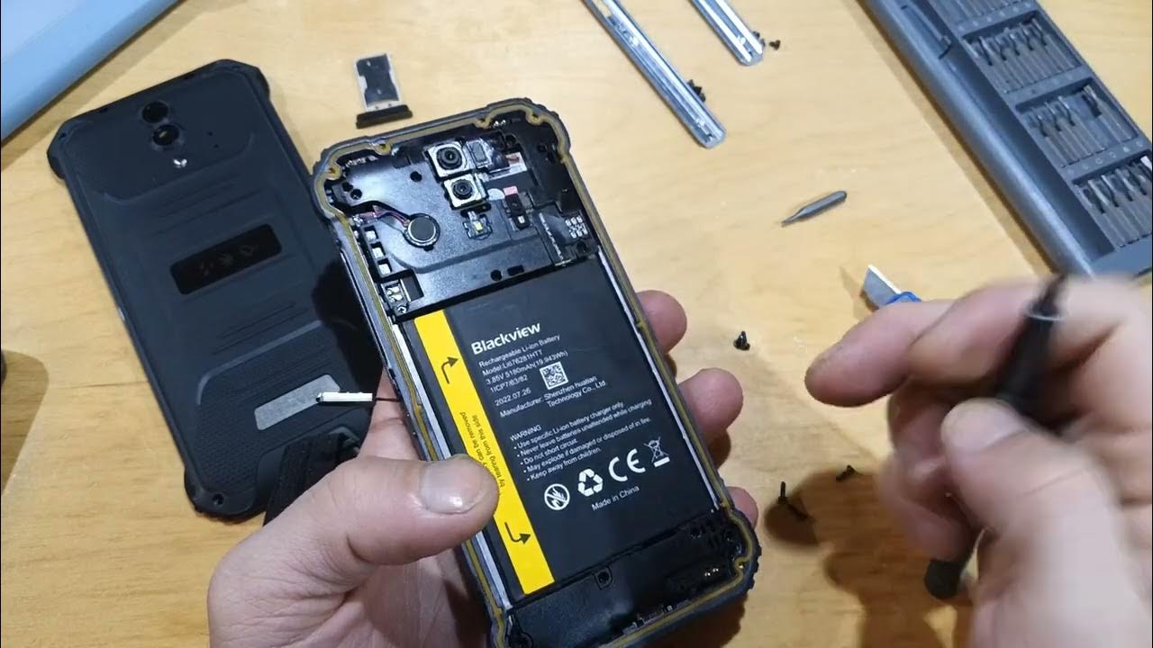 Как разобрать телефон blackview bv6600 Разборка (не полная) Blackview BV7200 - YouTube