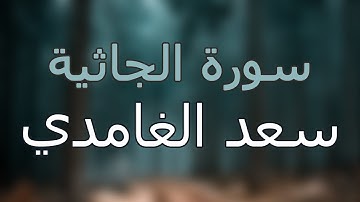 سورة الجاثية كاملة بتلاوة القارئ سعد الغامدي
