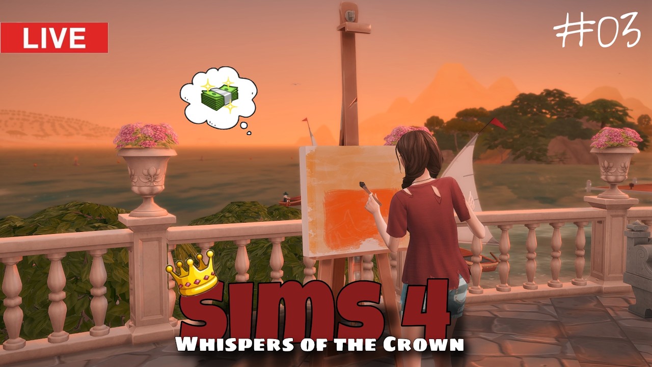 Sims 4 | Die Einbruch-Serie geht weiter [Whispers of the Crown 03 | Live Let´s Play]