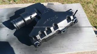 Mercruiser 4.3 / V6 New cooling systems, Old exhaust manifold with stainless steel risers