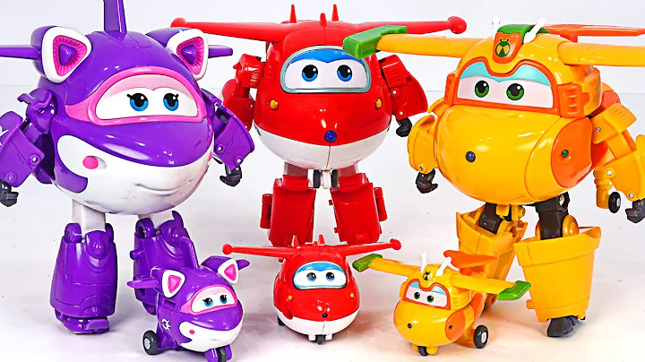 Super Wings Supercharge new friends! Crystal and Bucky! Transform and Fly! | DuDuPopTOY