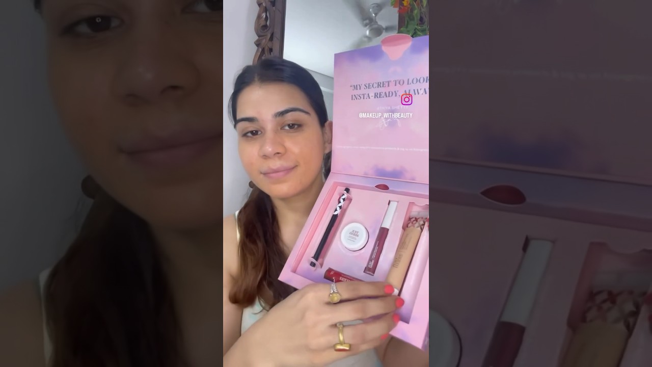 TRYING JUST HERBS MAKEUP ESSENTIAL GLAMBOX 