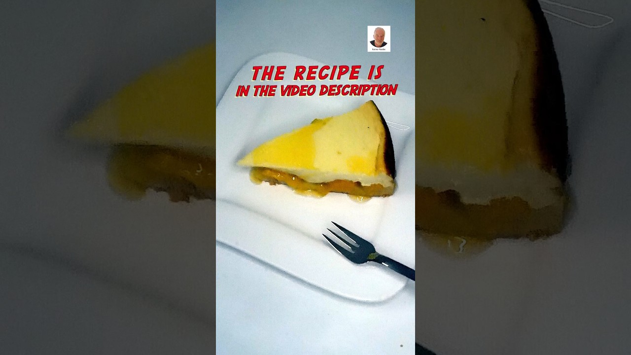 #Quarkkuchen mit Pfirsichen,#cake,#baking,#shorts - YouTube