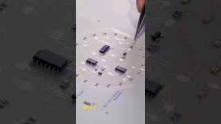 Automatd #solderpaste filing #pcbassembly #prototype #diy #PCBA #ebud