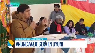 COMCIPO EMITE CUATRO RESOLUCIONES Y CONFIRMA CUMBRE DEL LITIO EN UYUNI