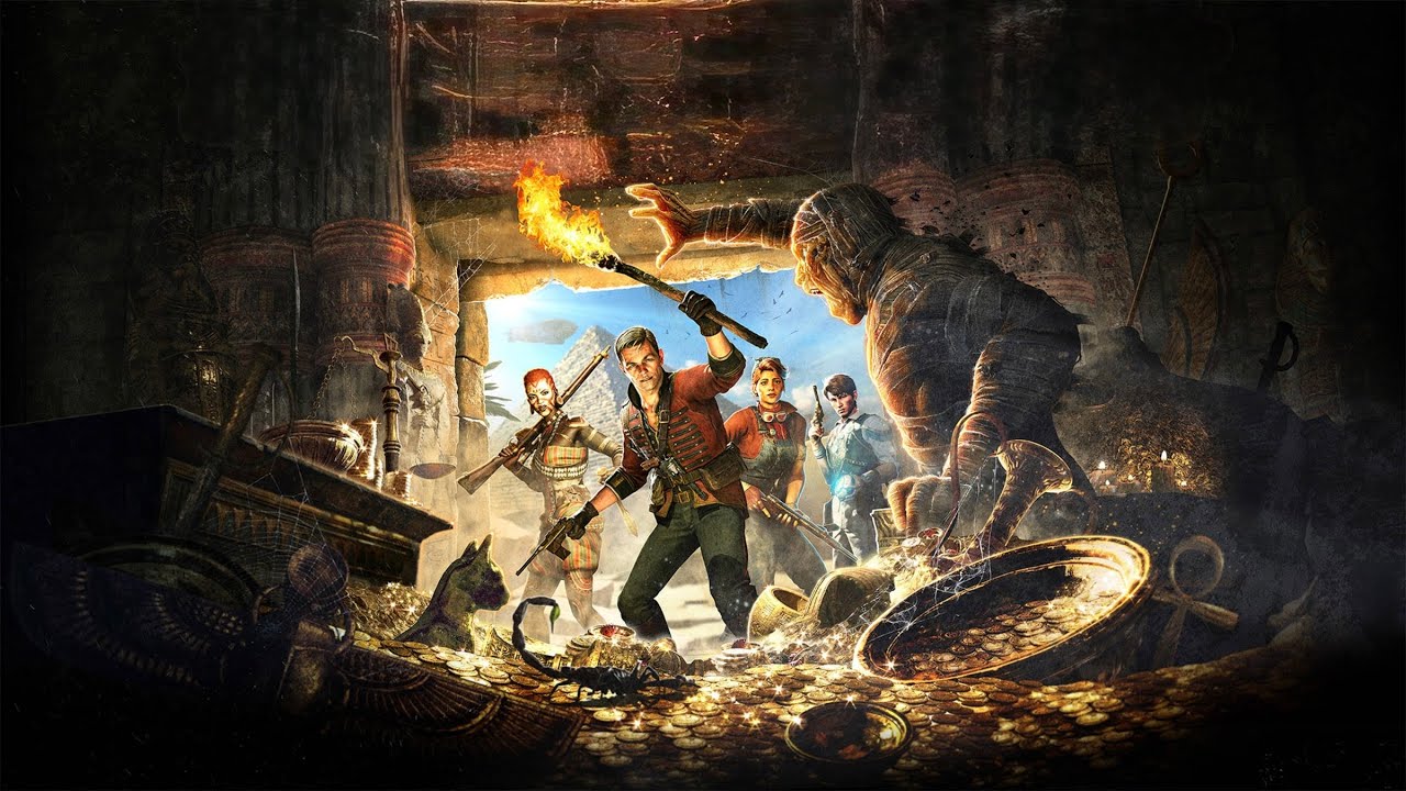 Strange Brigade. Cut Throat Caverns. Part 6 – PS4 