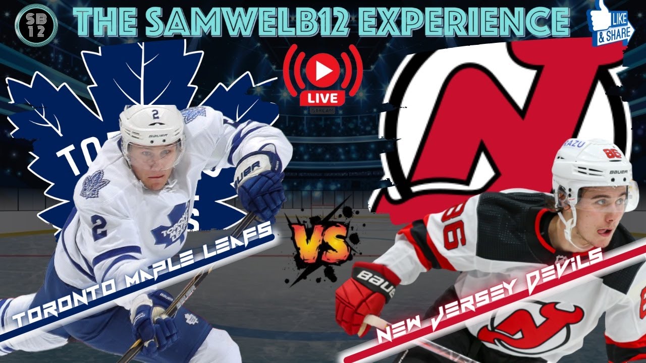 New Jersey Devils vs. Toronto Maple Leafs (1/31/22) - Stream the
