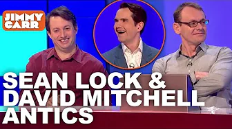 "Me & David Tear It Up at the Football!" - Sean Lock & David Mitchell Antics | 8 Out of 10 Cats