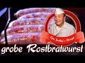 grobe Rostbratwurst selber machen - Thüringer Bratwurst - Opa Jochen´s Rezept