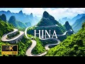 FLYING OVER CHINA (4K Video UHD) - Relaxing Piano Music With Beautiful Nature Film For Stress Relief