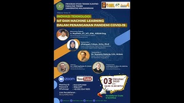 Webinar - Inovasi Teknologi IoT & Machine Learning Dalam Penanganan Pandemi Covid-19