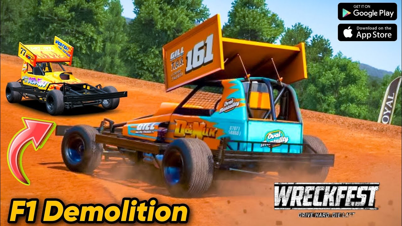 Formula 1 Race | Wreckfest Mobile Gameplay | 4K 60fps - YouTube