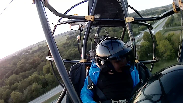 Powered Parachute from mounds to glenpool Chris & ...