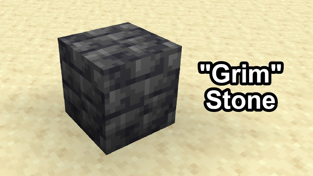 Mojang added a NEW type of Stone to Minecraft. So this is what I did