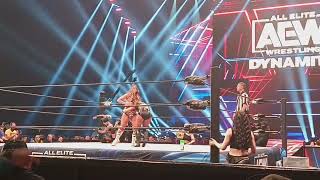 All Elite Wrestling Dynamite- Britt Baker VS Toni Storm VS Ruby Soho