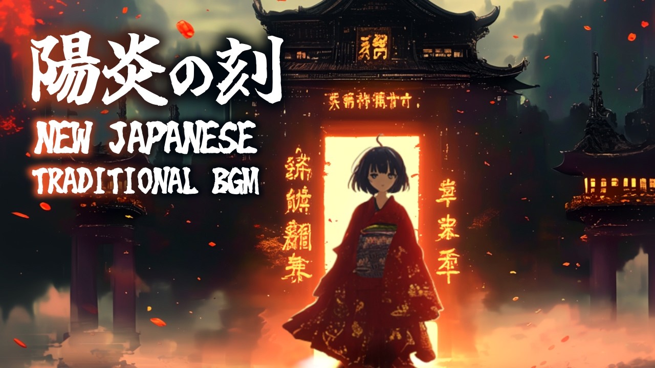 Epic Japanese Traditional Music  |  Bamboo Flute and Shamisen Epic Style