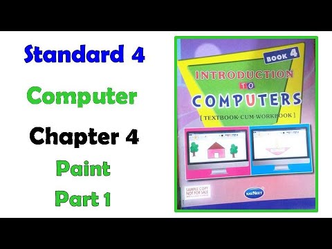Std 4 Computer Workbook chap 4 Paint part 1 - YouTube