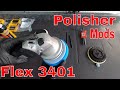 Get The Most Out Of Your Polisher (Flex 3401) With This EASY MOD!! Lake Country XC3041 Plate System!