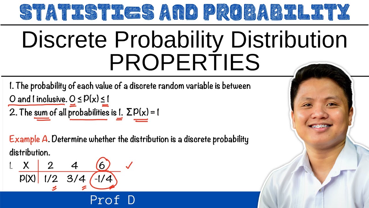 properties of probability distribution assignment