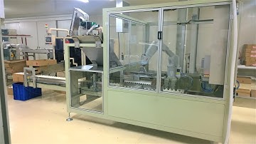 Robotic Packer for Cosmetic Tubes - PACT 200