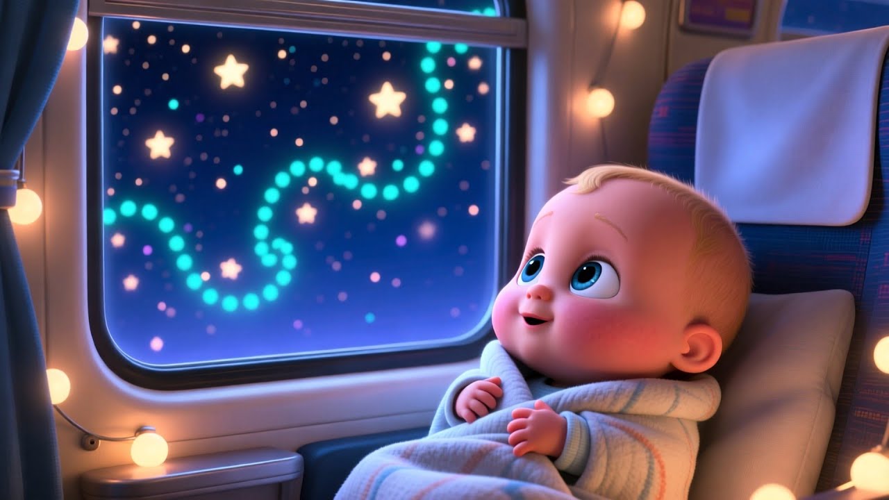 Bedtime Story Train Ride 🚂🌙 Fun Sleepytime Song for Kids | Preschool Learning Adventure