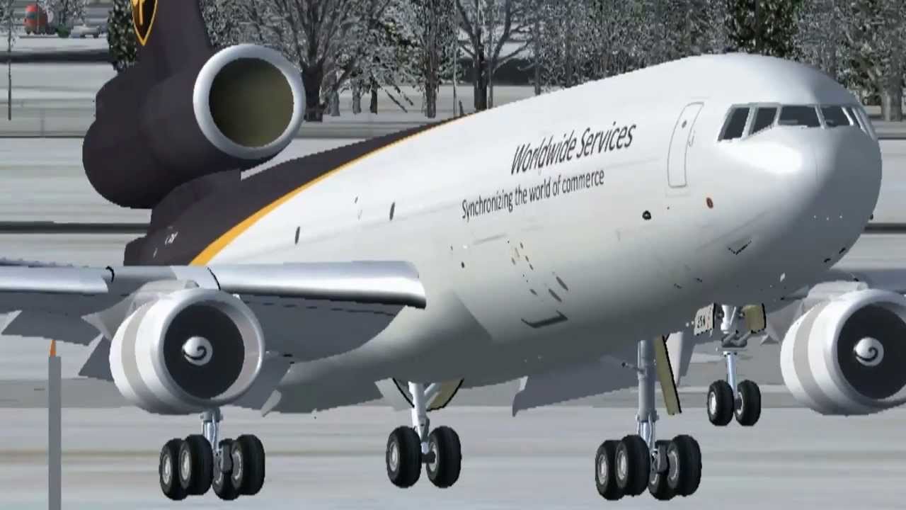 Flight Simulator X UPS MD 11 HD YouTube Flight Simulator X UPS MD 11 HD YouTube