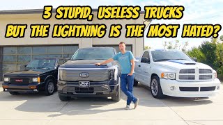 Мой ТУПОЙ, БЕСПОЛЕЗНЫЙ электро-пикап Ford Lightning против других ТУПЫХ, БЕСПОЛЕЗНЫХ пикапов.