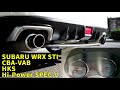 SUBARU WRX STI CBA-VAB HKS Hi-Power SPEC-L Exhaust Sound